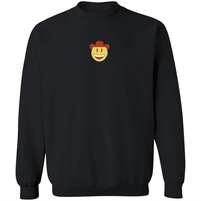 Antonio Garza Merch Cowboy Emoji Black Shirt Antonio Garza Merch Cowboy Emoji Black Shirt