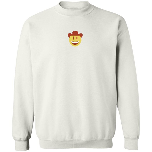 Antonio Garza Merch Cowboy Emoji White Shirt Antonio Garza Merch Cowboy Emoji White Shirt