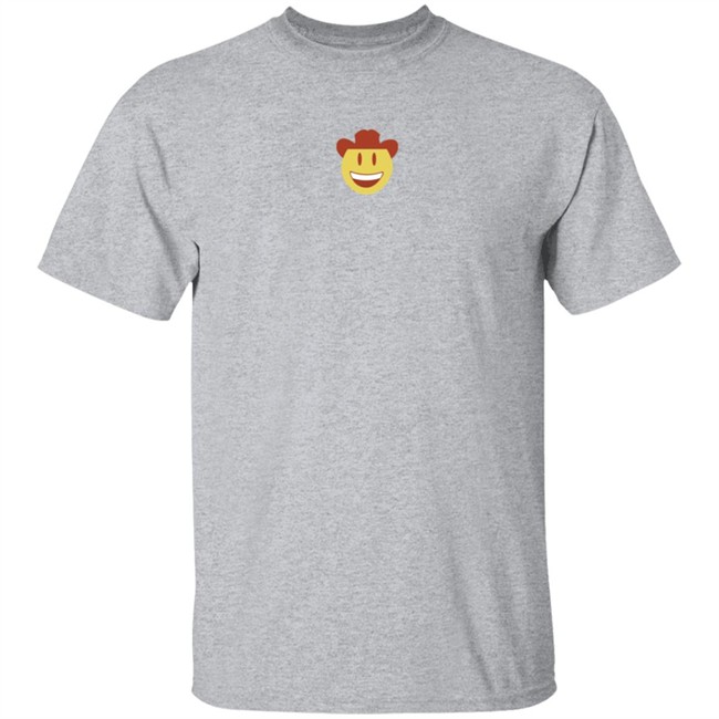 Antonio Garza Merch Cowboy Emoji White Shirt Antonio Garza Merch Cowboy Emoji White Shirt