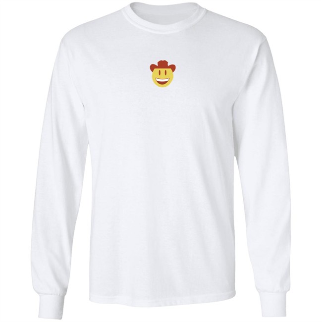 Antonio Garza Merch Cowboy Emoji White Shirt Antonio Garza Merch Cowboy Emoji White Shirt