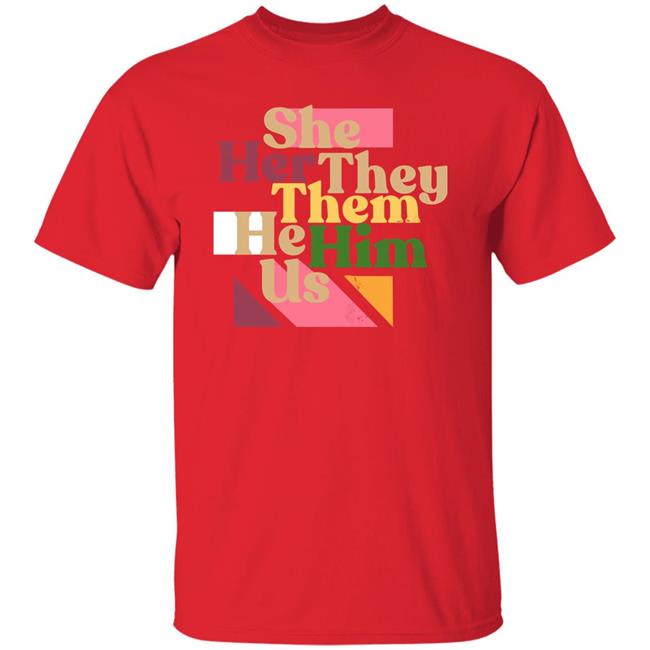 She Her They Them He Him Us Shirt Target Merch Dave Rubin