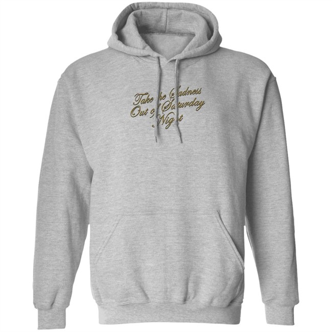 Bleachers Merch Take The Sadness Out Of Saturday Night Black Shirt Bleachers Merch Take The Sadness Out Of Saturday Night Black Shirt