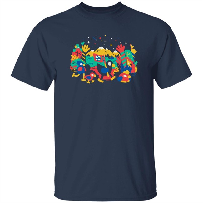 Kurzgesagt Merch Duck And Friends T Shirt