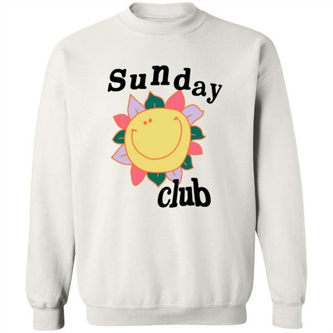 Urban Outfitters Merch UO Sunday Club Crew Neck Sweatshirt Urban Outfitters Merch UO Sunday Club Crew Neck Sweatshirt