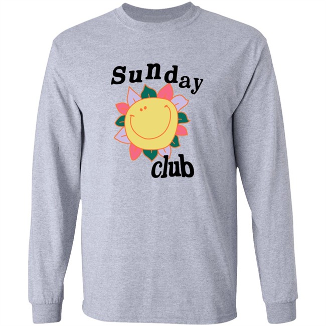 Urban Outfitters Merch UO Sunday Club Crew Neck Sweatshirt Urban Outfitters Merch UO Sunday Club Crew Neck Sweatshirt