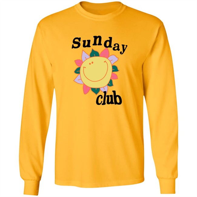 Urban Outfitters Merch UO Sunday Club Crew Neck Sweatshirt Urban Outfitters Merch UO Sunday Club Crew Neck Sweatshirt