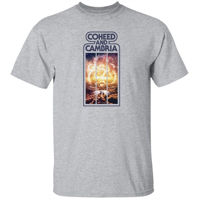 Coheed And Cambria Merch Keywork Stripes T Shirt Coheed And Cambria Merch Keywork Stripes T Shirt