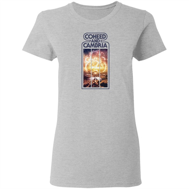 Coheed And Cambria Merch Keywork Stripes T Shirt Coheed And Cambria Merch Keywork Stripes T Shirt