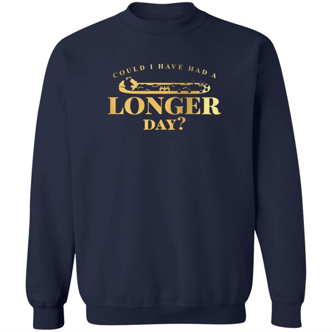 Matthew Perry Merch Store Could I Have Had A Longer Day Gold Foil Crewneck Sweatshirt Matthew Perry Merch Store Could I Have Had A Longer Day Gold Foil Crewneck Sweatshirt