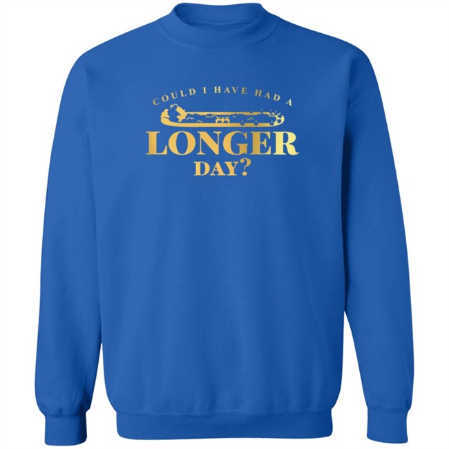 Matthew Perry Merch Store Could I Have Had A Longer Day Gold Foil Crewneck Sweatshirt Matthew Perry Merch Store Could I Have Had A Longer Day Gold Foil Crewneck Sweatshirt