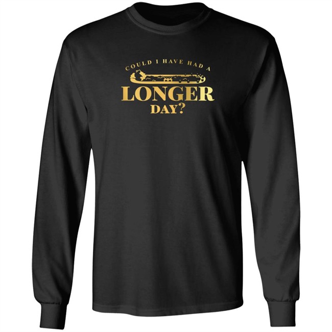 Matthew Perry Merch Store Could I Have Had A Longer Day Gold Foil Crewneck Sweatshirt Matthew Perry Merch Store Could I Have Had A Longer Day Gold Foil Crewneck Sweatshirt