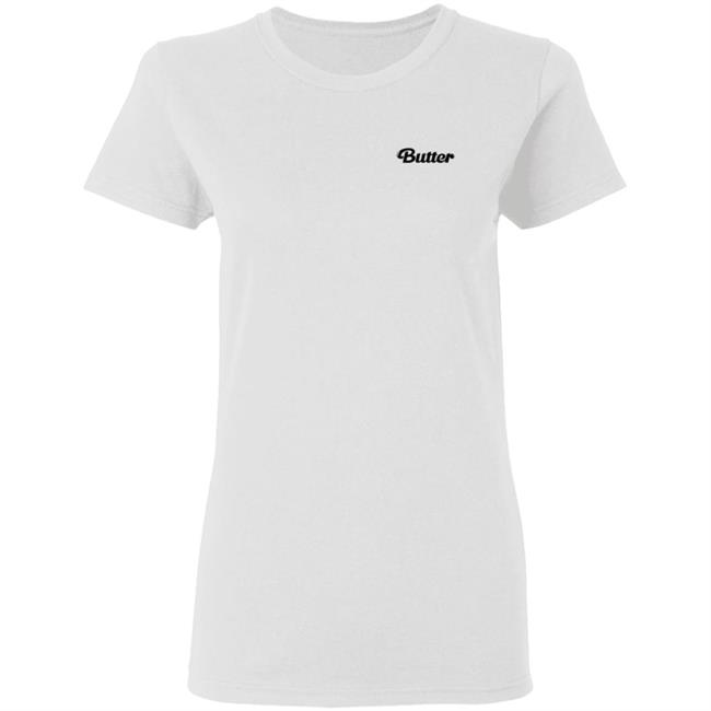 Bts Butter Merch Butter White T Shirt Bts Butter Merch Butter White T Shirt