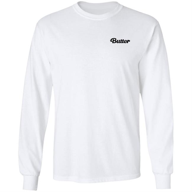 Bts Butter Merch Butter White T Shirt Bts Butter Merch Butter White T Shirt