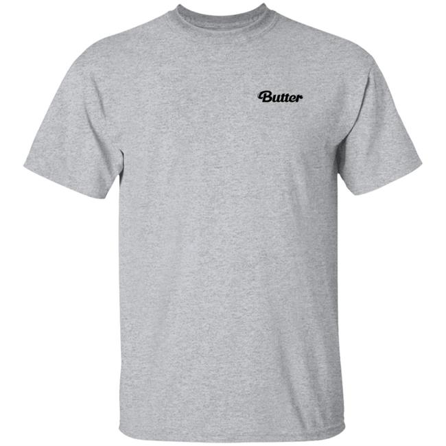 Bts Butter Merch Butter White T Shirt Bts Butter Merch Butter White T Shirt