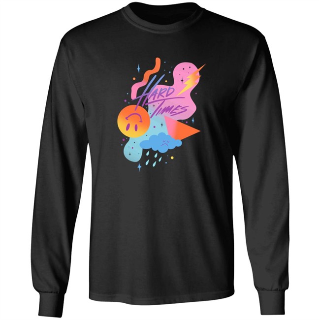 Paramore Merch Hard Times Gradient Shapes T Shirt Paramore Merch Hard Times Gradient Shapes T Shirt