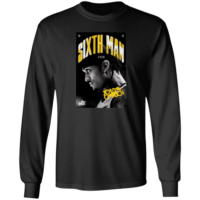 Utah Jazz Merch 6Th Man Of The Year Exclusive Shirt Utah Jazz Merch 6Th Man Of The Year Exclusive Shirt