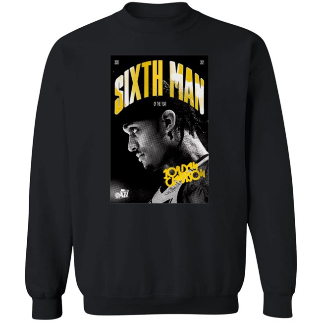Utah Jazz Merch 6Th Man Of The Year Exclusive Shirt Utah Jazz Merch 6Th Man Of The Year Exclusive Shirt