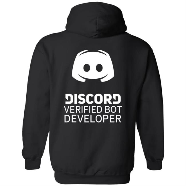 Discord Merch Discord Verified Bot Developer Hoodie