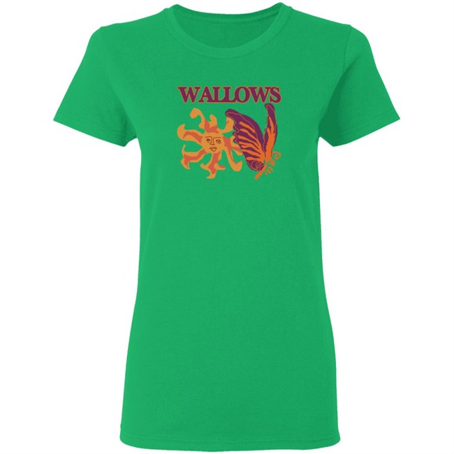 Wallows Merch Wavy Sun T Shirt Wallows Merch Wavy Sun T Shirt