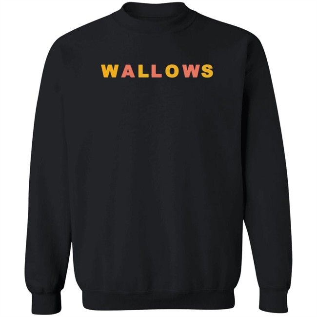 Wallows Merch Block Logo Hoodie Wallows Merch Block Logo Hoodie