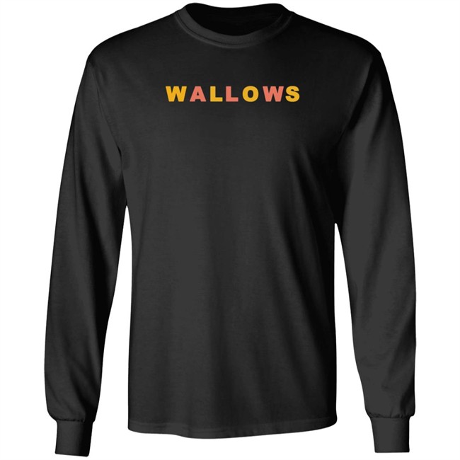 Wallows Merch Block Logo Hoodie Wallows Merch Block Logo Hoodie