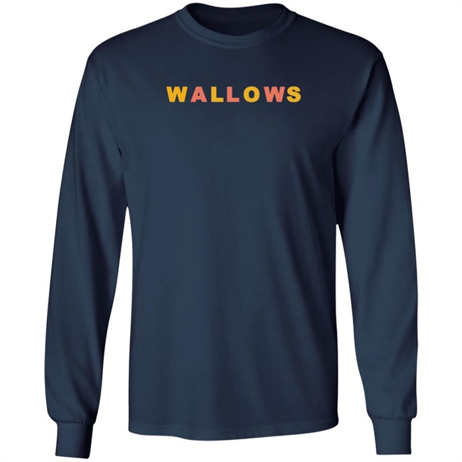Wallows Merch Block Logo Hoodie Wallows Merch Block Logo Hoodie
