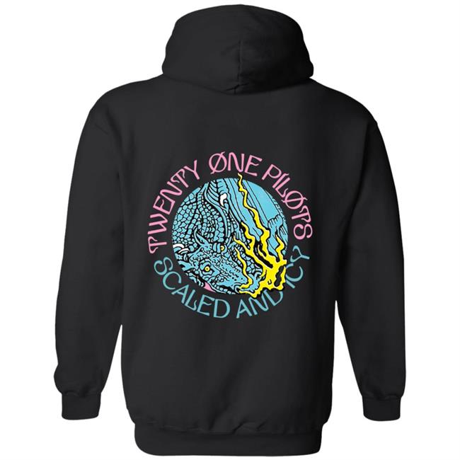 Twenty One Pilots Merch Circle Dragon Hoodie