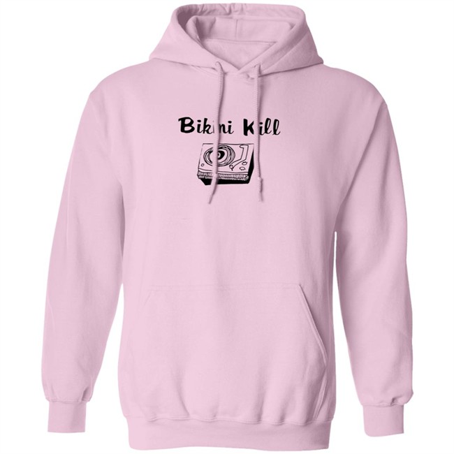 Bikini Kill Merch Record Player Crewneck Sweatshirt Bikini Kill Merch Record Player Crewneck Sweatshirt