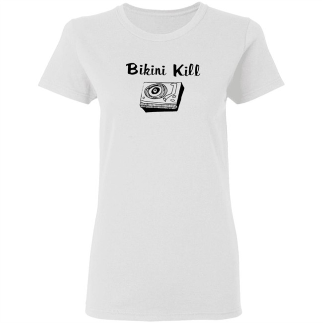Bikini Kill Merch Record Player Crewneck Sweatshirt Bikini Kill Merch Record Player Crewneck Sweatshirt