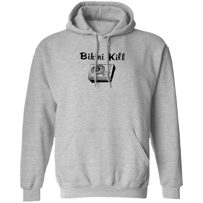Bikini Kill Merch Record Player Crewneck Sweatshirt Bikini Kill Merch Record Player Crewneck Sweatshirt