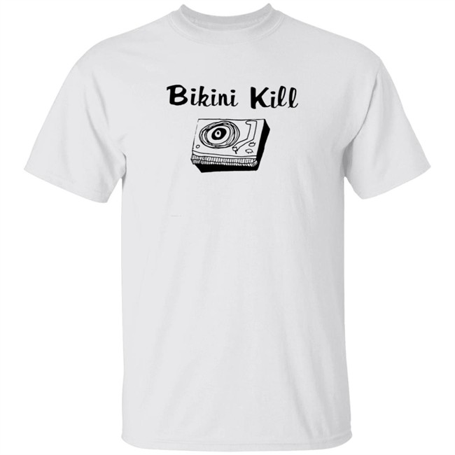 Bikini Kill Merch Record Player Crewneck Sweatshirt Bikini Kill Merch Record Player Crewneck Sweatshirt