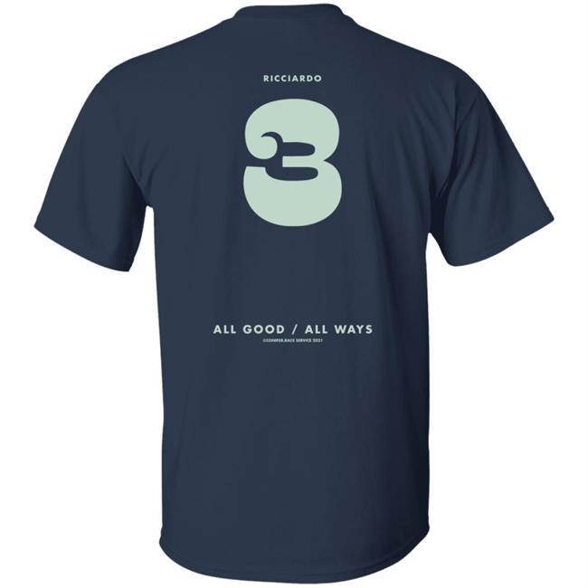 Daniel Ricciardo Merch Ric3 All Good All Ways Hoodie Daniel Ricciardo Merch Ric3 All Good All Ways Hoodie