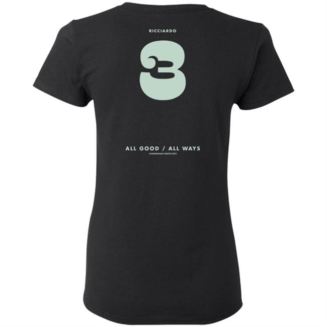 Daniel Ricciardo Merch Ric3 All Good All Ways Shirt Daniel Ricciardo Merch Ric3 All Good All Ways Shirt