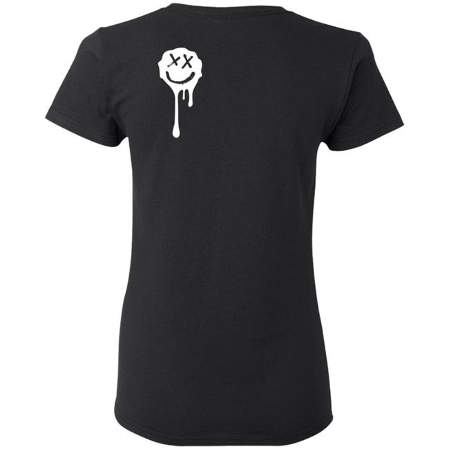 Louis Tomlinson Merch Store Shop Black Drip Smiley Shirt Louis Tomlinson Merch Store Shop Black Drip Smiley Shirt