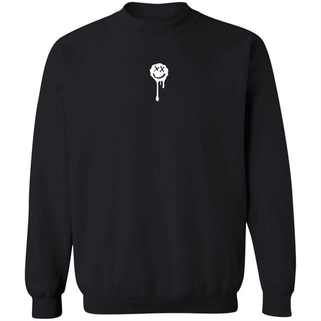 Louis Tomlinson Merch Store Shop Black Drip Smiley Shirt Louis Tomlinson Merch Store Shop Black Drip Smiley Shirt