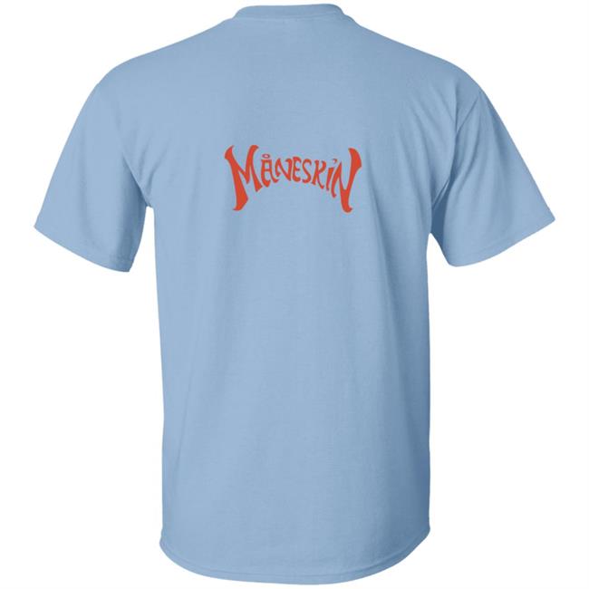 Maneskin Merch Zitti E Buoni Grey T Shirt Maneskin Merch Zitti E Buoni Grey T Shirt