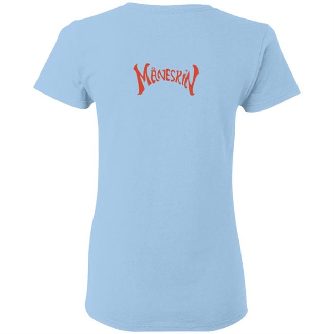 Maneskin Merch Zitti E Buoni Grey T Shirt Maneskin Merch Zitti E Buoni Grey T Shirt