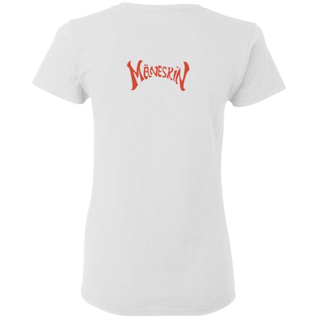 Maneskin Merch Zitti E Buoni Grey T Shirt Maneskin Merch Zitti E Buoni Grey T Shirt