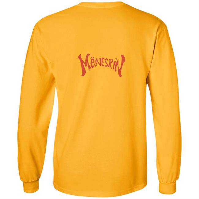 Maneskin Merch Zitti E Buoni Grey T Shirt Maneskin Merch Zitti E Buoni Grey T Shirt