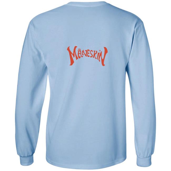 Maneskin Merch Zitti E Buoni Grey T Shirt Maneskin Merch Zitti E Buoni Grey T Shirt