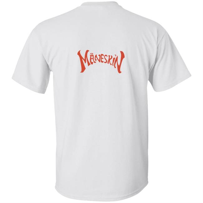 Maneskin Merch Zitti E Buoni Grey T Shirt Maneskin Merch Zitti E Buoni Grey T Shirt