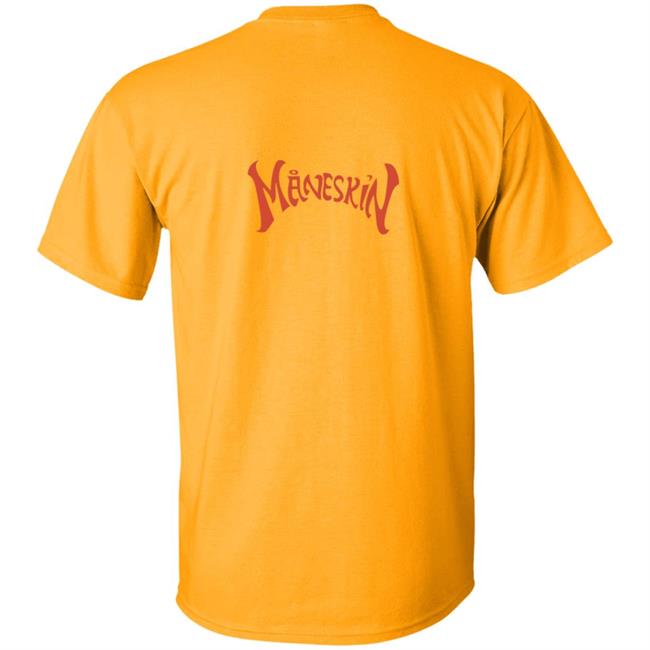 Maneskin Merch Zitti E Buoni Grey T Shirt Maneskin Merch Zitti E Buoni Grey T Shirt