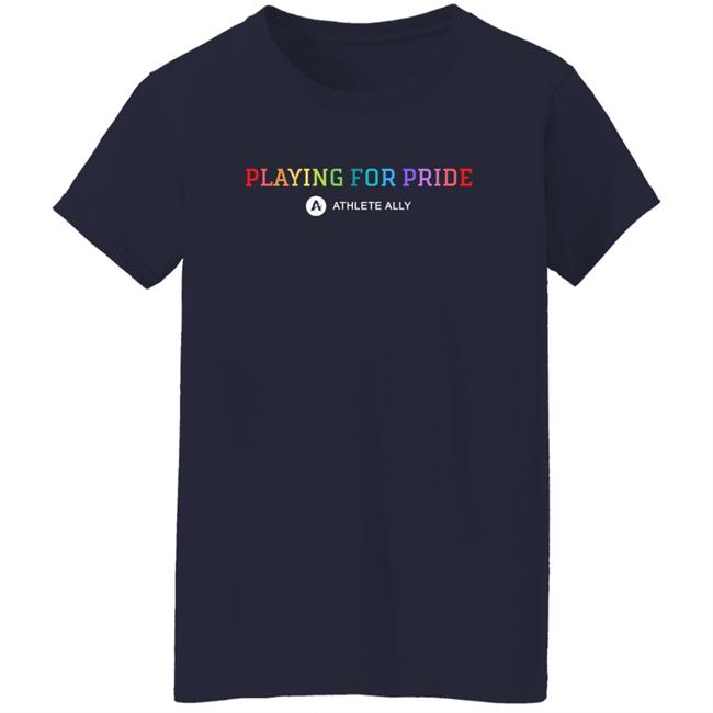 Johnny Stanton Playing For Pride Athlete Ally T Shirt