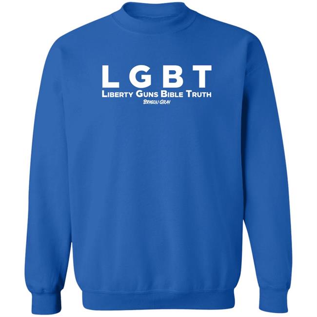 Real Bryson Gray LGBT Liberty Guns Bible Truth Bryson Gray Shirt Pride Month 3Sidedstory