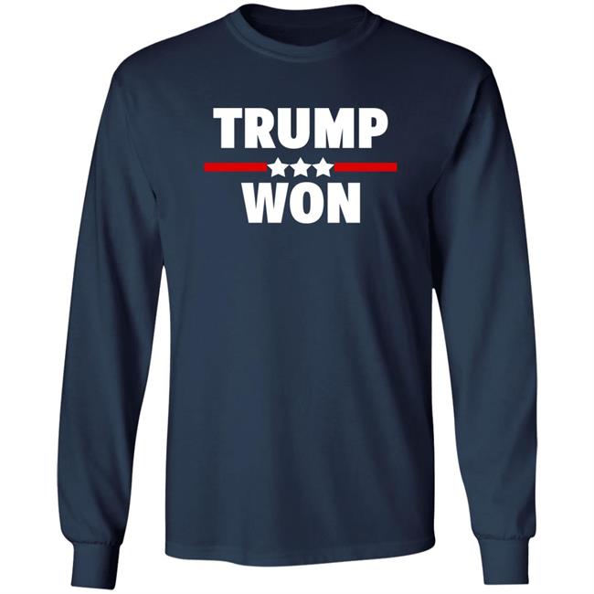 Patriot Takes Trump Won Shirt