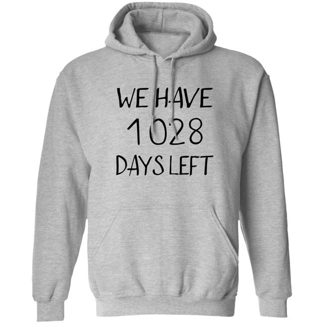 Roland Garros Barstool Sports Barstool Sports We Have 1028 Days Left Shirt