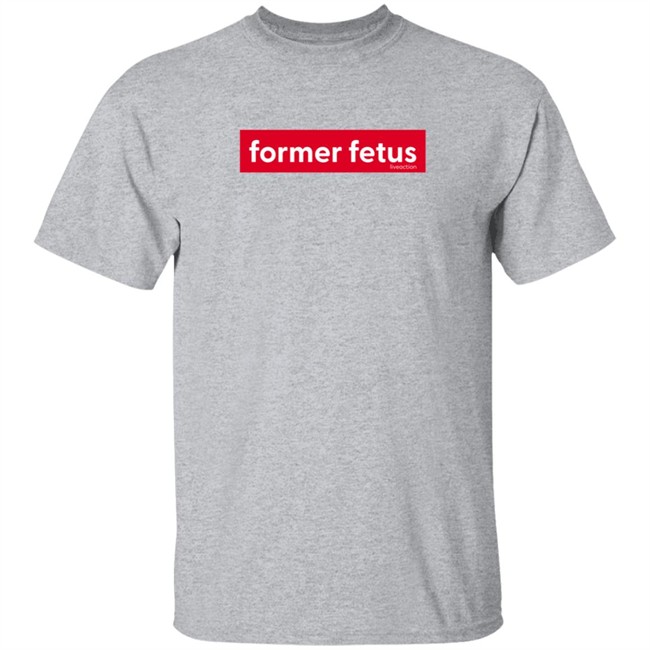White Former Fetus T Shirt Live Action Shop White Former Fetus T Shirt Live Action Shop