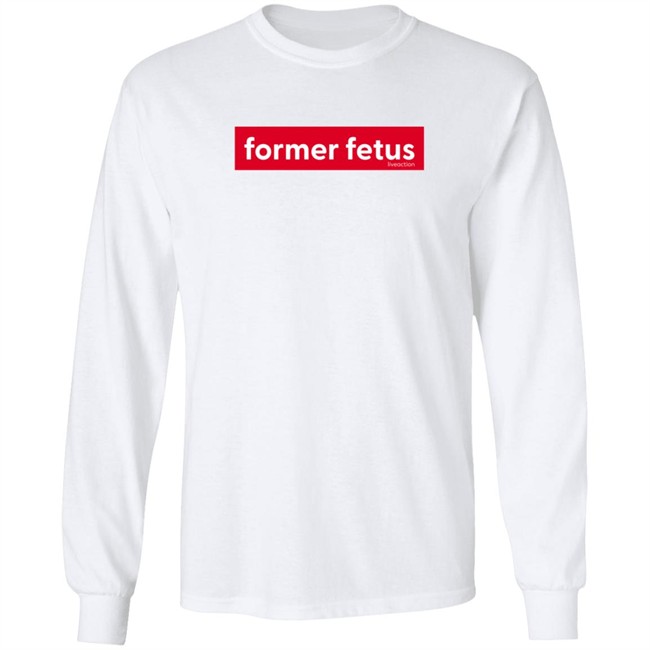 White Former Fetus T Shirt Live Action Shop White Former Fetus T Shirt Live Action Shop