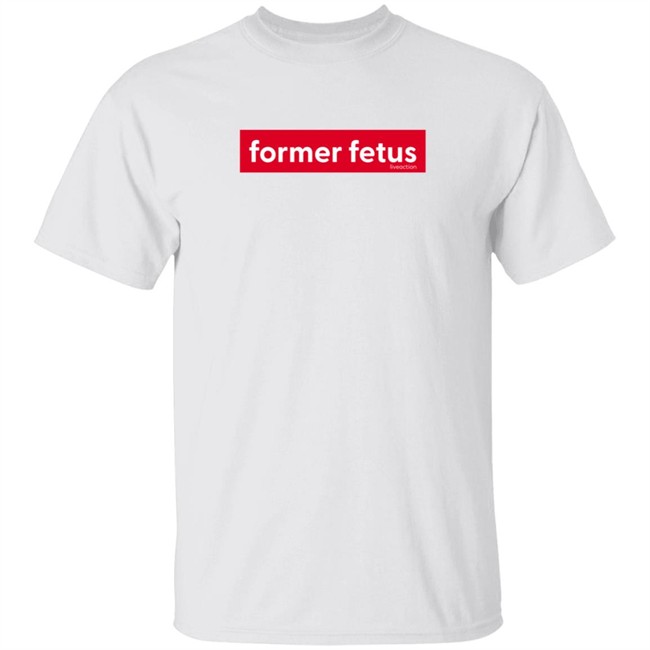 White Former Fetus T Shirt Live Action Shop
