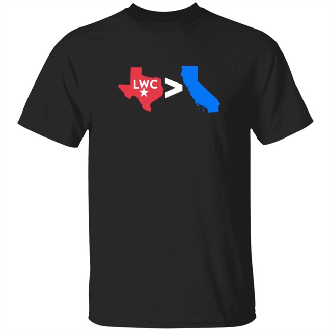 Crowder Shop Texas Greater Than California Shirt